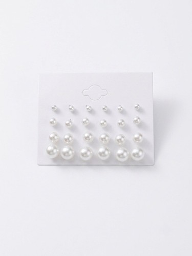Ohrringe perlen ohrstecker set - ohrringe,