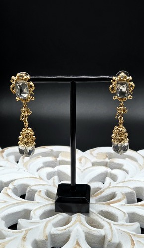 Weiss vintage ohrringe - weiss,