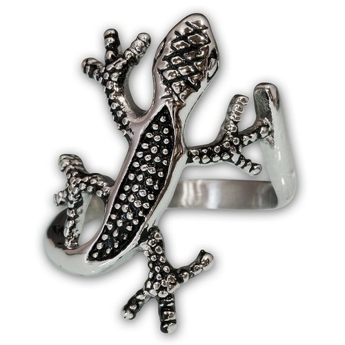 Salamander ring edelstahl - ring,